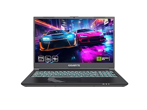 GIGABYTE - G5 (2024) Gaming Laptop - 144Hz 1920x1080 FHD - NVIDIA GeForce RTX 4060 - Intel i7-13620H - 1TB SSD with 16GB DDR5 RAM - Win11 Home+ (G5 KF5-H3US354KH)