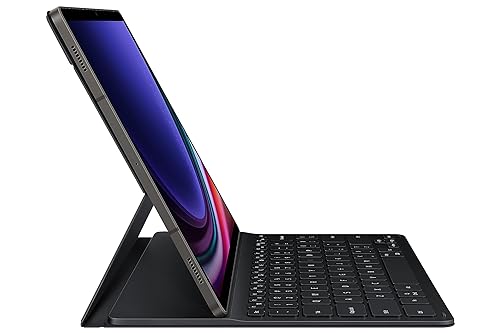 Samsung Galaxy Tab S9+ and Tab S9 FE+ Book Cover Keyboard Slim Case Black (CAD version & warranty)