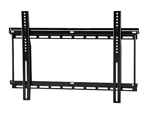Ergotron – Neo-Flex Fixed Wall Mount UHD, VESA TV Wall Mount – for Heavy Monitors or TVs Greater Than 37 Inches, 0 to 175 lbs – Fixed, Black 0-175 lbs Fixed