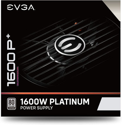 EVGA Supernova 1600 P+, 80+ Platinum 1600W, Fully Modular, 10 Year Warranty, Includes Free Power On Self Tester, Power Supply 220-PP-1600-X1