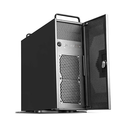 Silverstone RM42-502 4U rackmount Server Chassis with Liquid Cooling Compatibility, SST-RM42-502