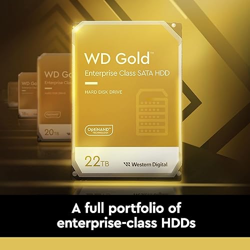 Western Digital Gold 3.5 22000 GB Serial ATA III