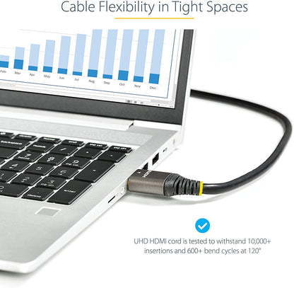 StarTech.com 10ft (3m) Premium Certified HDMI 2.0 Cable - High Speed Ultra HD 4K 60Hz HDMI Cable with Ethernet - HDR10, ARC - UHD HDMI Video Cord - for UHD Monitors, TVs, Displays - M/M (HDMMV3M) 9.9 ft / 3 m