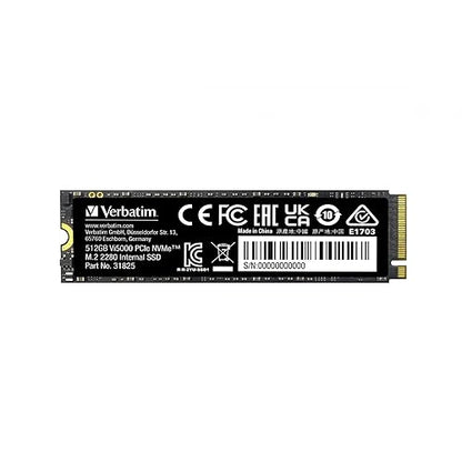 Verbatim VI5000 PCIE4 NVME M.2 SSD 512GB