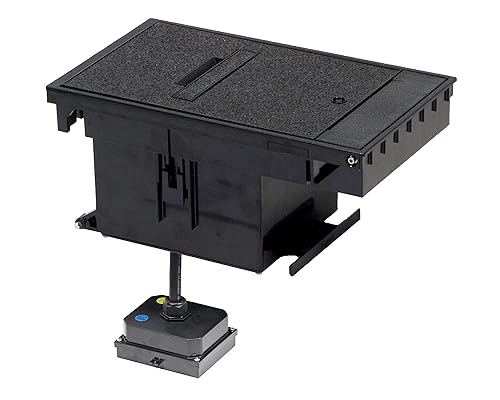 Wiremold Outdoor Ground Box 2-Gang, 20A Duplex Receptacles, Black - 4 x Power Receptacles - 20 A Screw Mount - Black