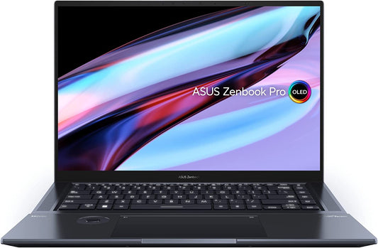 ASUS Zenbook Pro 16X OLED 16” 4K OLED 16:10 Touch Display, ASUS Dial, Intel Core™ i9-12900H, GeForce RTX 3060 Graphics, 32GB RAM, 1TB SSD, Windows 11 Pro, Tech Black, UX7602ZM-XS91T-CA