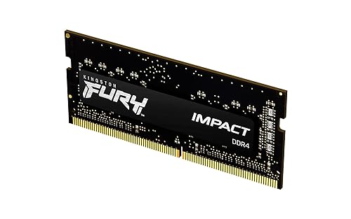Kingston Fury Impact 8 GB 2666MHz DDR4 CL15 Laptop Memory Single Module KF426S15IB/8 Single Module 2666MHz 8 GB