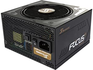 Seasonic FOCUS Plus 850 Gold SSR-850FX 850W 80+ Gold ATX12V &amp; EPS12V Full Modular 120mm FDB Fan Compact 140 mm Size Power Supply