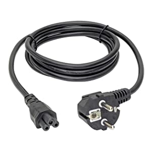 Tripp Lite 2 Prong European Computer Power Cord (C5 to SCHUKO CEE 7/7) 6-ft.(P058-006)
