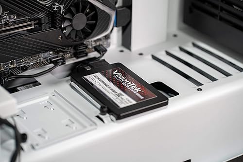 VisionTek 500GB PRO XTS 7mm 2.5 Inch SATA III Internal Solid State Drive with 3D NAND Technology for Desktop Computers, Laptops and Mac Systems (901294)