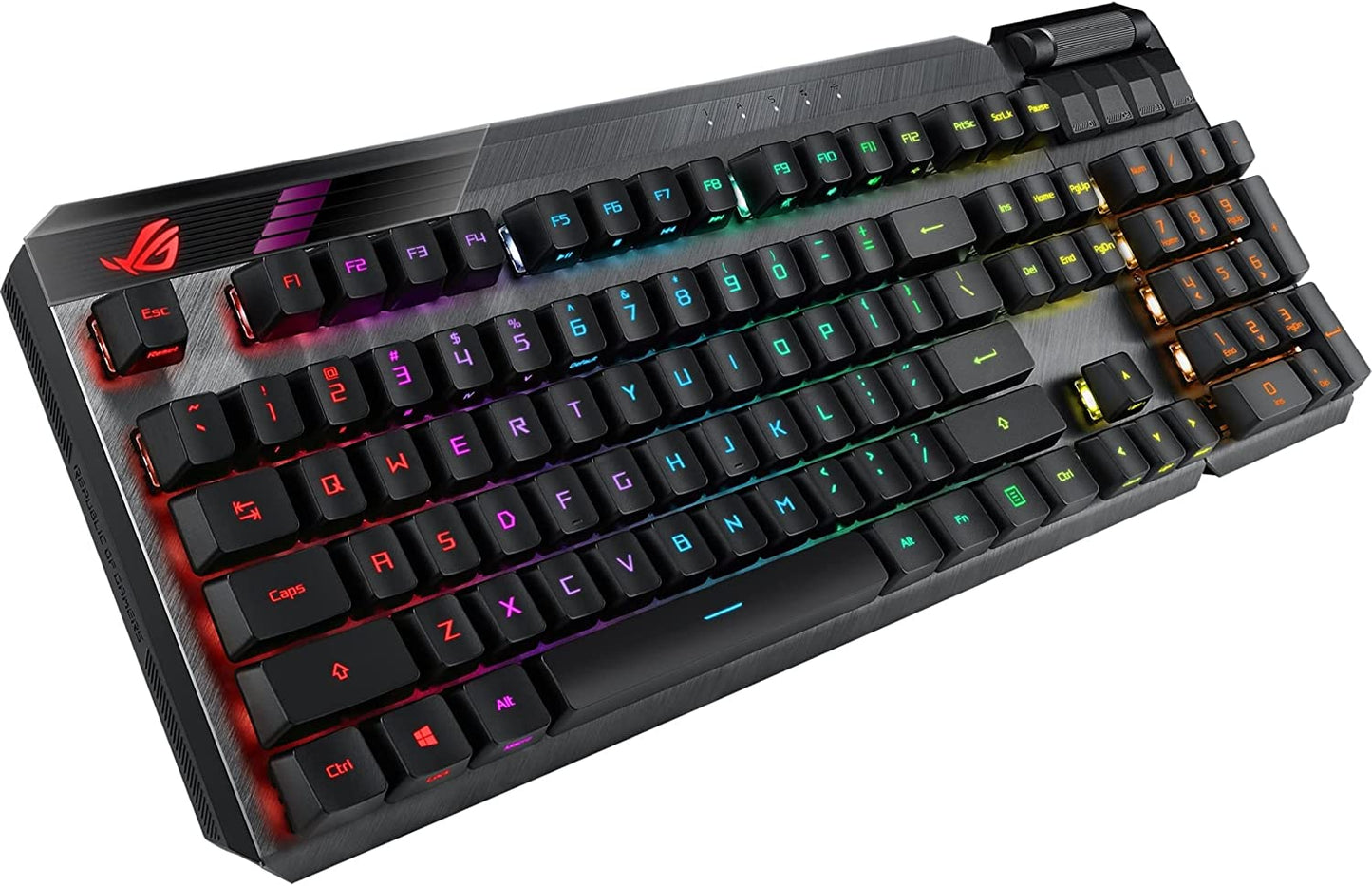 ASUS - COMPONENTS MA02ROGCLAYMOREIIBLU ASUS ROG CLAYMOREII WRLS KB