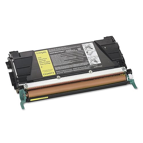 Lexmark C5340YX Yellow Extra High Yield Return Program Toner Cartridge (7K)