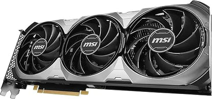 MSI Gaming RTX 4070 Super 12G Ventus 3X OC Graphics Card (NVIDIA RTX 4070 Super, 192-Bit, Boost Clock: 2520 MHz, 12GB GDRR6X 21 Gbps, HDMI/DP, Ada Lovelace Architecture)