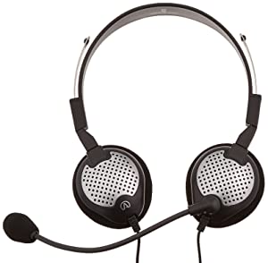 Andrea Electronics C1-1022600-1 model NC-185 VM USB High Fidelity Stereo USB Computer Headset with Noise Canceling Microphone and Volume/Mute Controls Standard Packaging