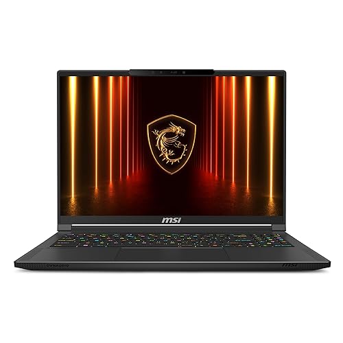 MSI Stealth A16 AI+ A3XWHG-046CA 16" QHD+ OLED 240Hz Ultra Thin and Light Gaming Laptop, AMD® Ryzen™ AI 7-350, RTX 5070TI, 32GB LPDDR5x, 1TB NVMe SSD, Windows 11 Home