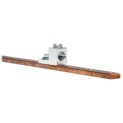 Tripp Lite Copper Bus Grounding Bar for 24U&25U, Racks Open Frame/Enclosure (SRGROUND25)