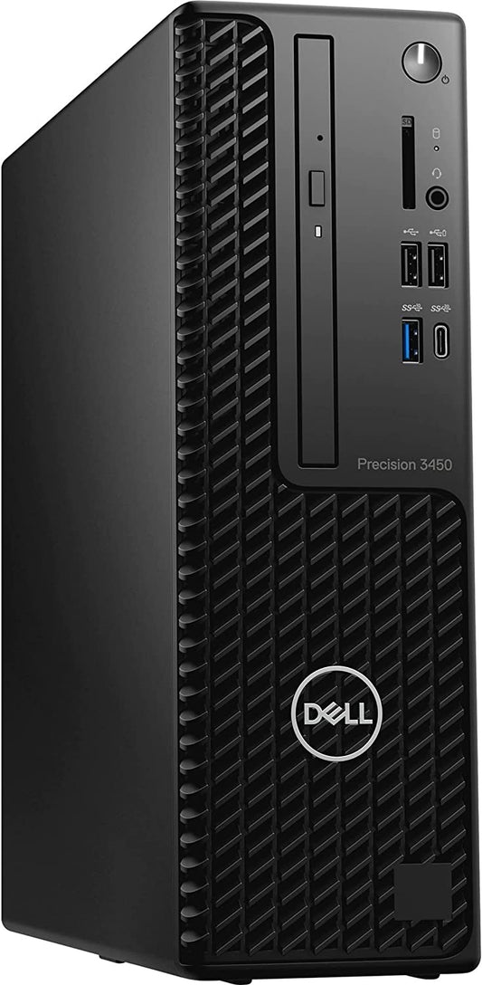 Dell Precision 3000 3450 Workstation - Intel Core i5 Hexa-core (6 Core) i5-10505 10th Gen 3.20 GHz - 8 GB DDR4 SDRAM RAM - 256 GB SSD - Small Form Factor - Black