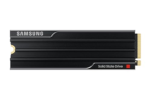 Samsung 9100 PRO with Heatsink - 1TB PCIe 5.0 x4, NVMe 2.0, M.2 Internal SSD, Up to 14,700MB/s, Fast Speed, Thermal Contorl, MZ-VAP1T0CW