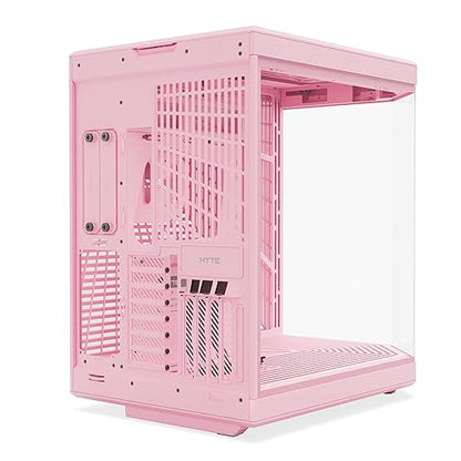 HYTE Y70 Dual Chamber ATX Mid Tower Modern Aesthetic Case - Strawberry Milk