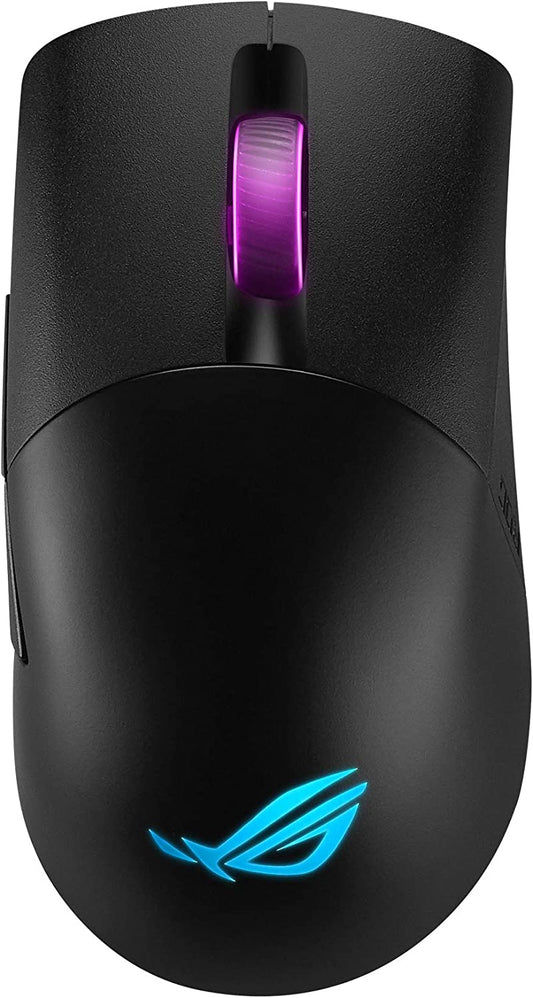 ASUS ROG Keris Wireless Lightweight Gaming Mouse (ROG 16,000 DPI sensor, push-fit switch sockets, swappable side buttons, ROG Omni Mouse feet, ROG Paracord and Aura Sync RGB lighting) Keris (Wireless)