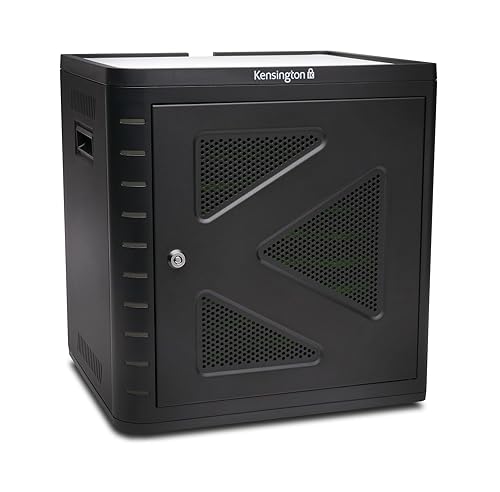 Kensington Charge and Sync Cabinet for 7-Inch to 10-Inch Tablets, iPad Air, iPad 4/3/2 and Galaxy Tab 3 (K67862AM) Art Deco