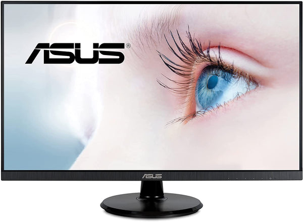 ASUS 27” 1080P Monitor (VA27DQ) - Full HD, IPS, 75Hz, Speakers, Adaptive-sync/FreeSync, Low Blue Light, Flicker Free, VESA Mountable, Frameless, HDMI, VGA, DisplayPort, Tilt Adjustable 27" IPS 75Hz w/DisplayPort
