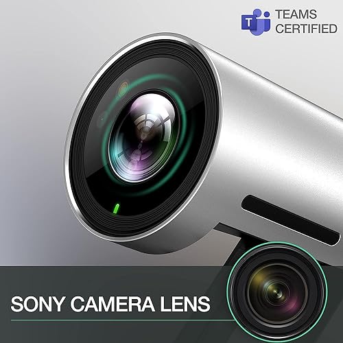 UUC30 4K Camera with 1.6M USB-C Cable, Privacy Shutter, USB-A to USB-C Adapter