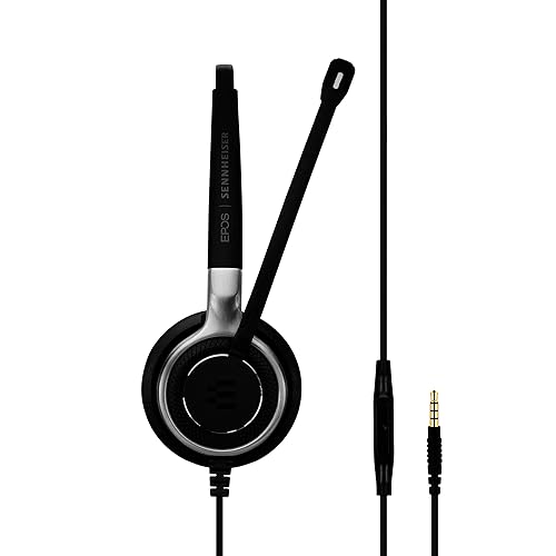 Sennheiser SC 635 (507253) - Single-Sided Business Headset | for Mobile Phone and Tablet | with HD Sound & Ultra Noise-Cancelling Microphone (Black) SC635