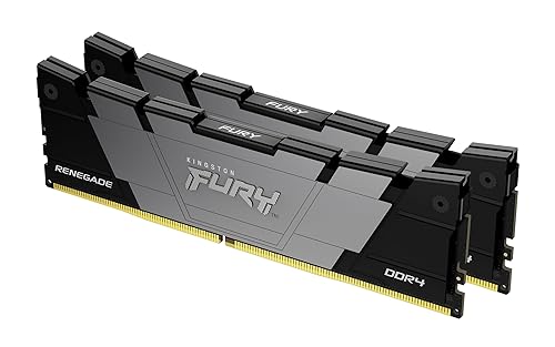 Kingston Fury Renegade 16GB 4000 DDR4 CL19 DIMM (Kit of 2) Desktop Memory - KF440C19RB2K2/16