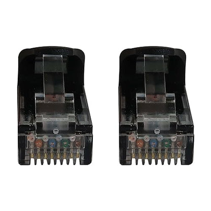 Tripp Lite Cat6a 10G Ethernet Cable, Snagless Molded UTP Network Patch Cable (RJ45 M/M), Black, 100 Feet / 0.3 Meters, Manufacturer's Warranty (N261-100-BK)