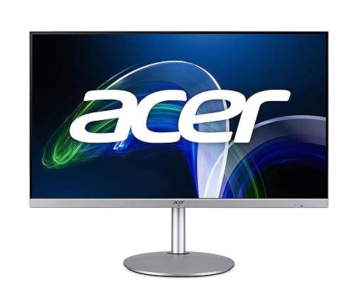 acer CB322QK semipruzx 31.5" UHD 3840x2160 Professional Docking Monitor | Adaptive-Sync | Height Adjustable Stand with Swivel, Tilt & Pivot (USB Type-C, Display Port 1.2, HDMI 2.0, RJ-45 & USB Ports)