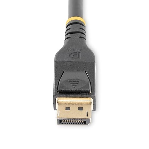 StarTech.com 33ft (10m) VESA-Certified Active DisplayPort 1.4 Cable, DP8K DisplayPort Cable w/HBR3, HDR10, MST, DSC 1.2, HDCP 2.2, 8K 60Hz, 4K 120Hz - DP 1.4 Cable M/M (DP14A-10M-DP-CABLE)
