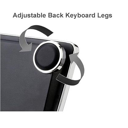 Adesso Desktop Mechanical Typewriter Keyboard - Cable Connectivity - USB Interface - 104 Key(s) - QWERTY Layout - Desktop Computer - Windows - Mechanical Keyswitch - Black