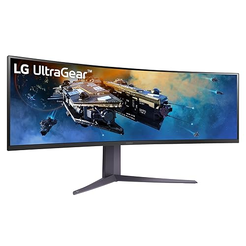 45” LG Ultragear™ 45GR65DC-B DQHD Gaming Monitor/VESA DisplayHDR™600 / DCI-P3 95% (Typ.) / 200Hz / IPS 1ms (GtG) / AMD FreeSync™ Premium Pro
