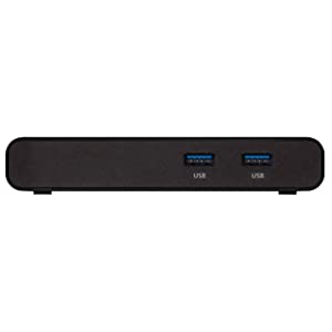 Tripp Lite 2 Port USB-C KVM Dock, Dual Port USB C KVM Docking Station, 4K HDMI, USB 3.2 Gen 1, USB A Hub, Remote Selector, 85W PD Charging, Black (B003-HC2-DOCK1)