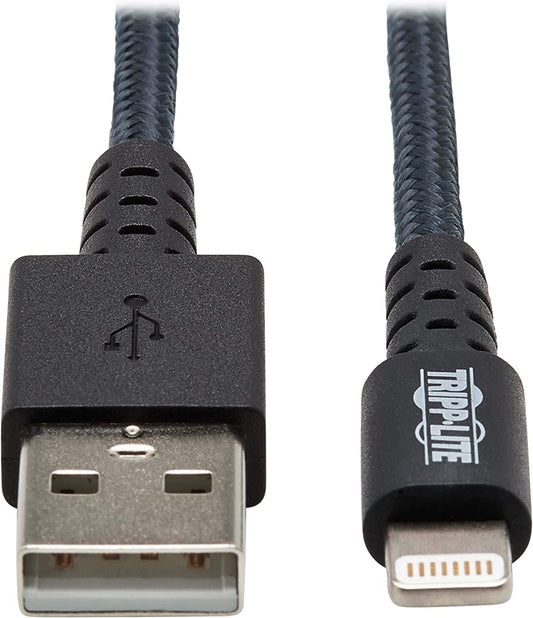 Tripp Lite Heavy Duty Lightning to USB Sync/Charge iPad iPhone Apple 10ft
