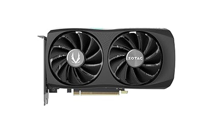ZOTAC Gaming GeForce RTX 4060 Ti 8GB Twin Edge OC DLSS 3 8GB GDDR6 128-bit 18 Gbps PCIE 4.0 Compact Gaming Graphics Card, IceStorm 2.0 Advanced Cooling, Spectra RGB Lighting, ZT-D40610H-10M
