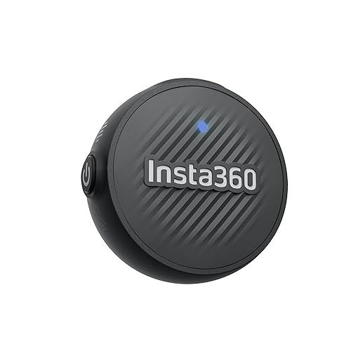 Insta360 Mic Air Transmitter, 7.9g Ultralight, Wireless Microphone for Insta360 X5/Ace Pro 2, Noise Cancelling, Vlog, Streaming