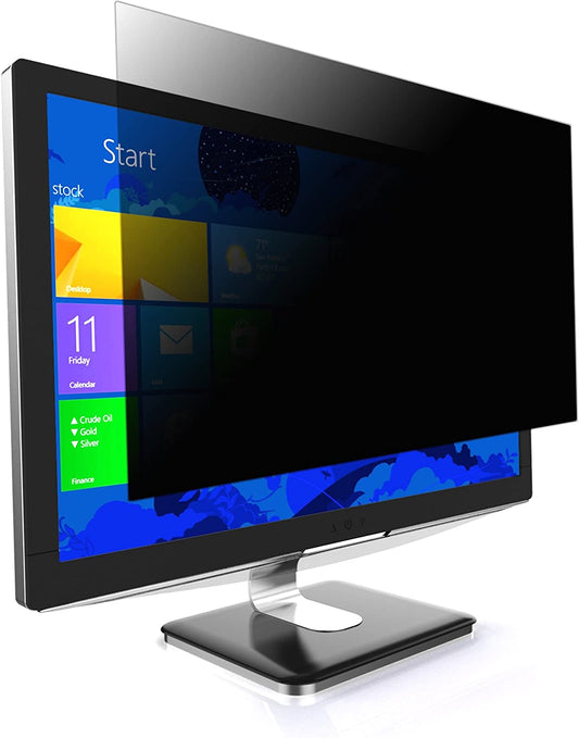 Targus 4Vu Privacy Screen Filter for 23.8-Inch Widescreen (19:9 Ratio) Monitor, Landscape/Portrait View, Blue Light Filter to Protect Eye Strain (ASF238W9USZ) 23.8 inch Widescreen (16:9 Ratio)