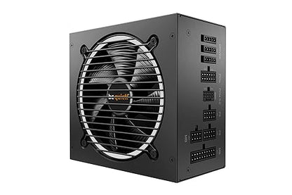 Pure Power 12 M 650W, ATX 3.0, 80 Plus® Gold, Modular Power Supply, for PCIe 5.0 GPUs and GPUs with 6+2 pin connectors, 12VHPWR Cable Included, Silent 120mm be quiet! Fan - BN503