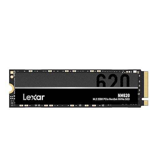 Lexar NM620 512GB SSD PCIe 3.0 x4 NVMe 1.4 M.2 2280