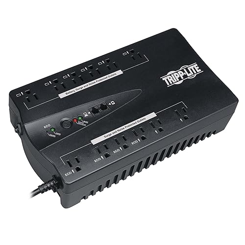 Tripp Lite ECO750UPSTAA Taa Compliant UPS Energy Efficient 750VA 120V 5-15P 12OUT