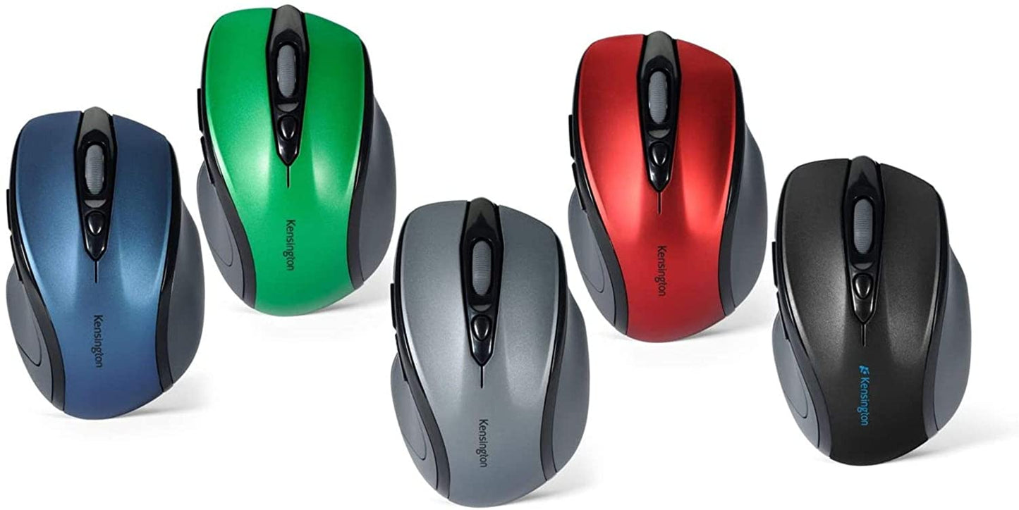 Kensington Pro Fit Mid-Size Wireless Mouse, Emerald Green (K72424AM)
