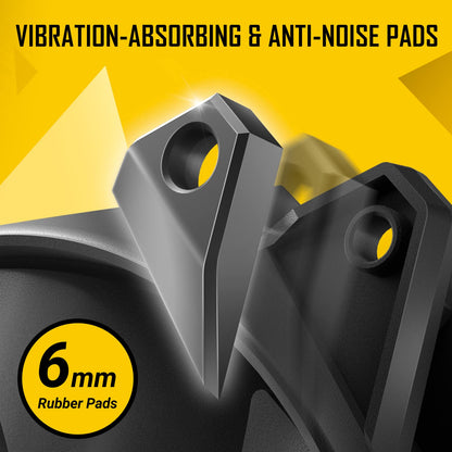 Antec PWM PC Fans, 120mm Fan, High Performance Case Fan, 4-pin PWM Connector, Computer Fans with 2000 RPM, Storm Series 3 Packs 120mm 3 Packs Black