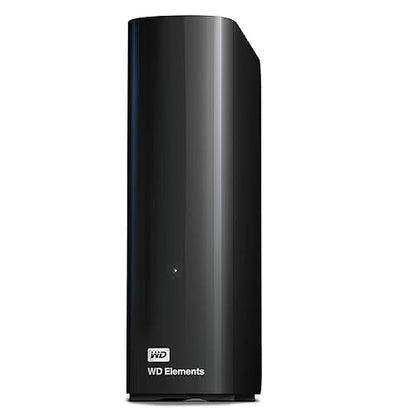 24TB WD Elements Desktop External Hard Drive for Plug-and-Play Storage, USB 3.2 Gen1, External Hard Drive for Plug-and-Play Storage - WDBWLG0240HBK-NESN 24TB Desktop