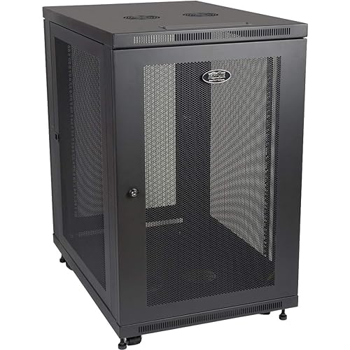 Tripp Lite 18U 33-Inch Deep Rack Enclosure Server Cabinet with Doors and Sides, SR18UB