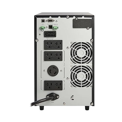 Tripp Lite SmartOnline 120V 2.2kVA 1.8kW Double-Conversion UPS, Tower, Extended Run, Network Management Card Slot, LCD, USB, DB9, 2 Year Warranty & $250,000 Insurance (SU2200XLCD)