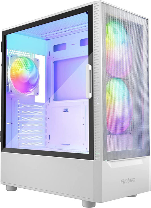 Antec Nx Series Nx410 W, Mid-Tower ATX Gaming Case, 2 X 140 Mm Argb Fan in Front