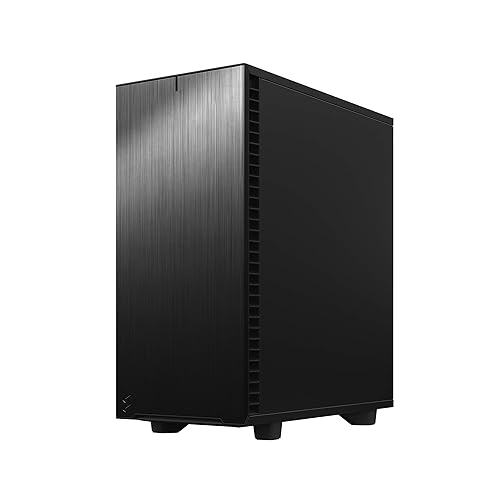 FRACTAL DESIGN Define 7 Compact Black Brushed Aluminum/Steel ATX Compact Silent Mid Tower Computer Case