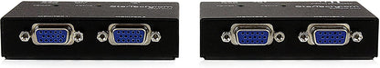 StarTech.com VGA Video Extender over Cat5 (ST121 Series) - Up to 500ft (150m) - VGA over Cat 5 Extender - 2 Local and 2 Remote (ST121UTP) No Audio Support Two power adapters